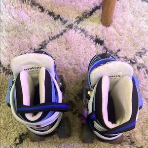 Kids Blue Roller Skates